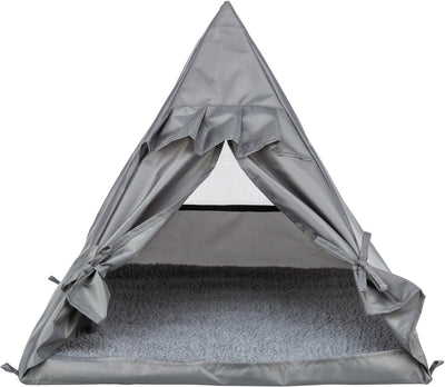 Trixie panier pour chat tipi samoa gris