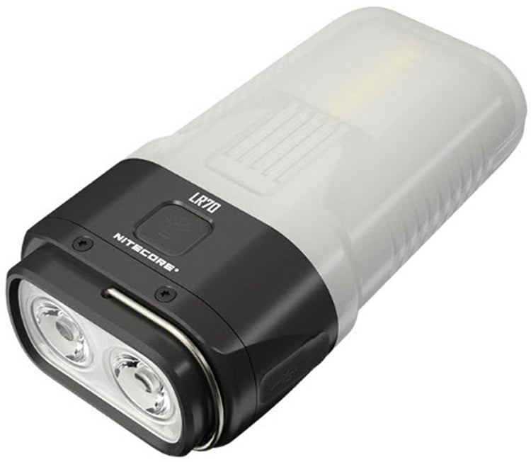 Nitecore nc-lr70 lr70 lampe de camping LED 3000 lm fonctionne avec une batterie 271 g noir