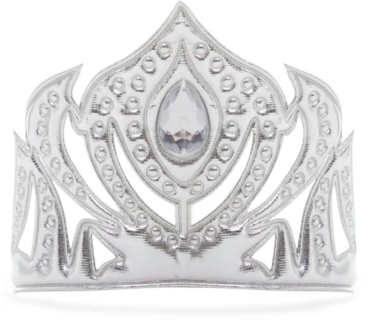 Petites aventures - couronne de princesse des glaces - couronne douce pour enfants - argent