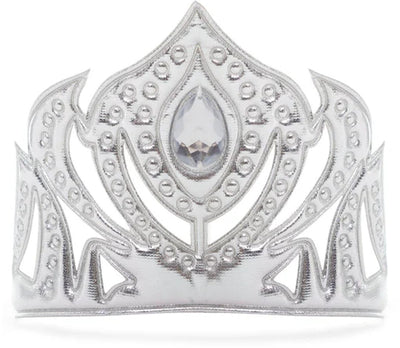 Petites aventures - couronne de princesse des glaces - couronne douce pour enfants - argent