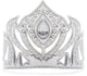 Petites aventures - couronne de princesse des glaces - couronne douce pour enfants - argent