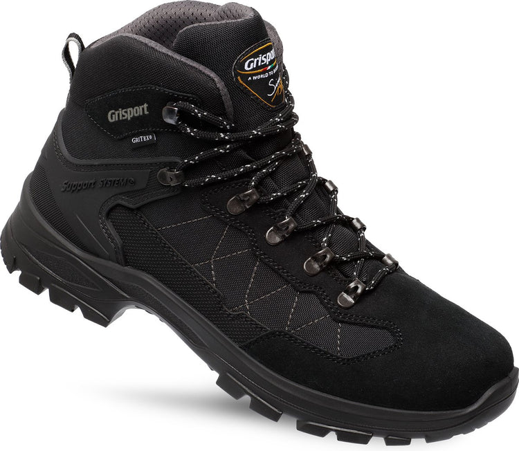Chaussures de randonnée unisexe Grisport Scout Mid - noir