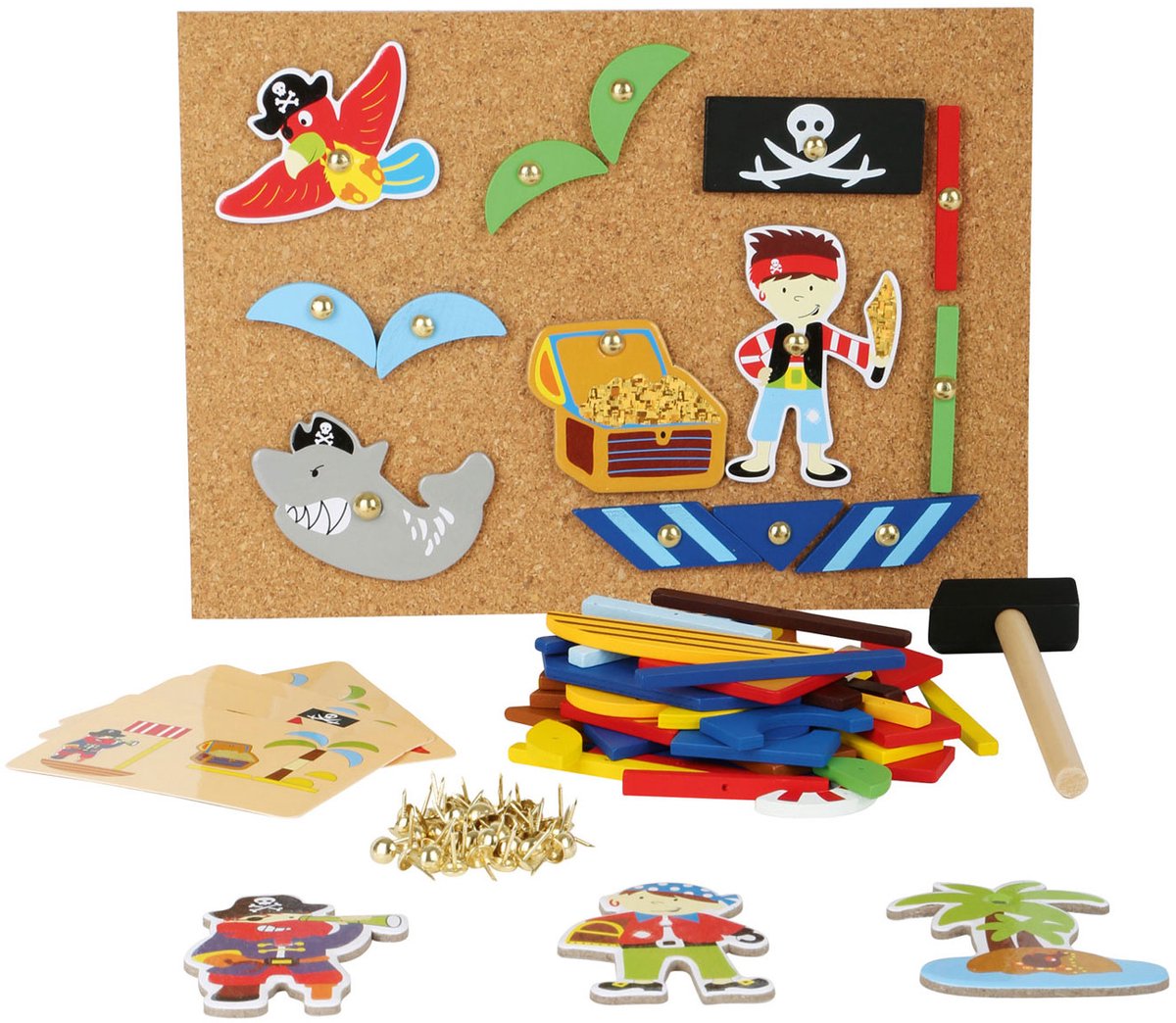 Petit pied pirate Hamertje tik