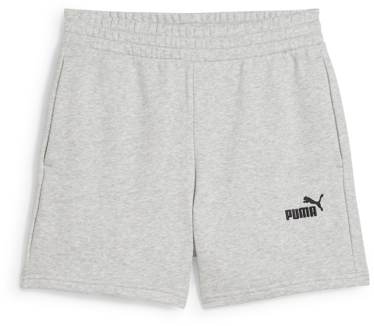 Puma ess petit non. 1 logo short taille haute 5'' tr pantalon femme - gris clair chiné
