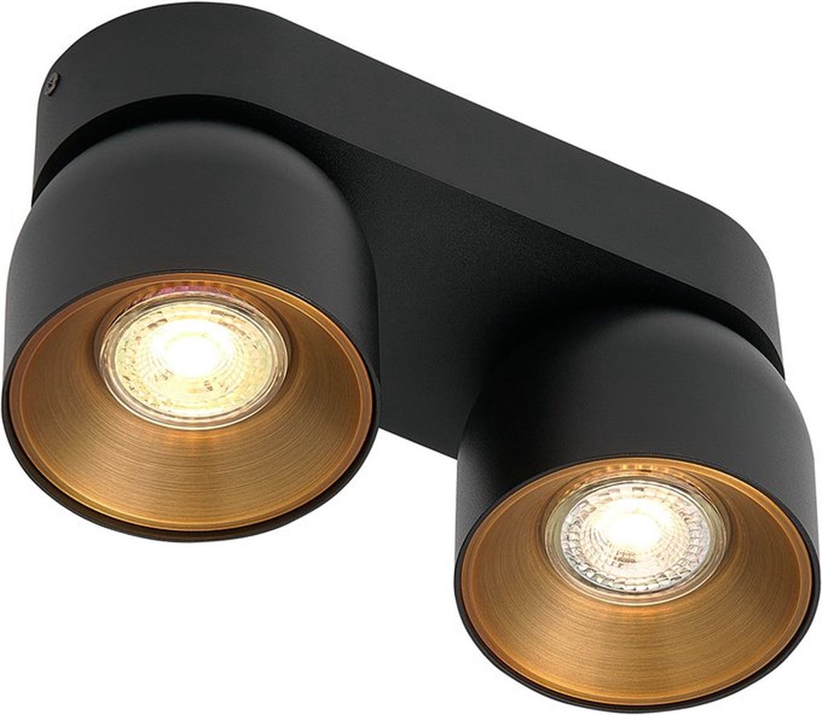 Pichet-spot-ip20-2xgu10-noir Nordlux