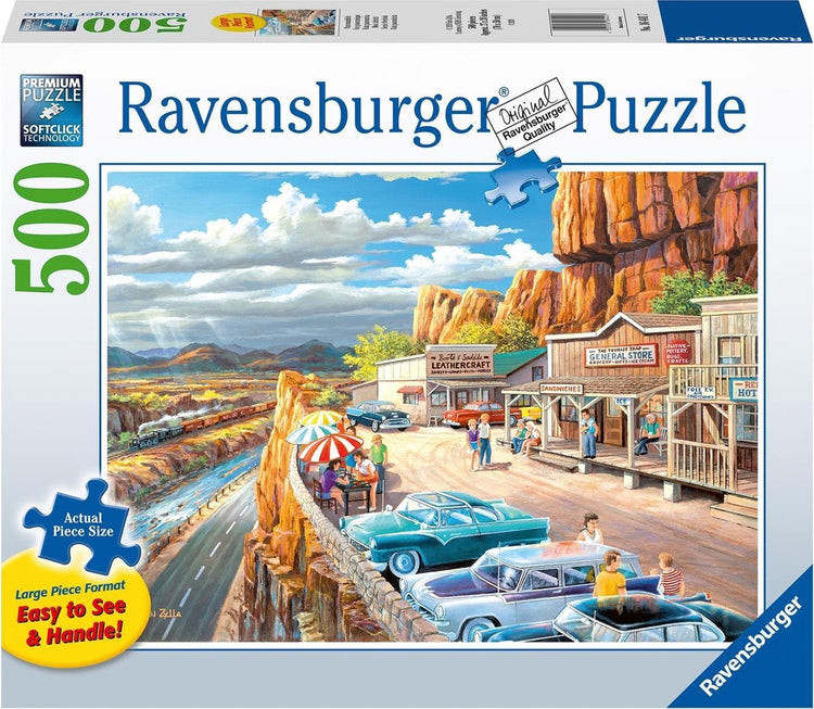 Ravensburger puzzle belle vue - puzzle - 500 pièces