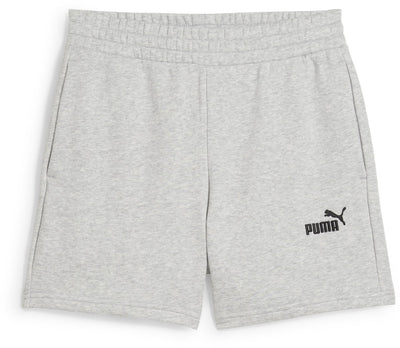 Puma ess petit non. 1 logo short taille haute 5'' tr pantalon femme - gris clair chiné