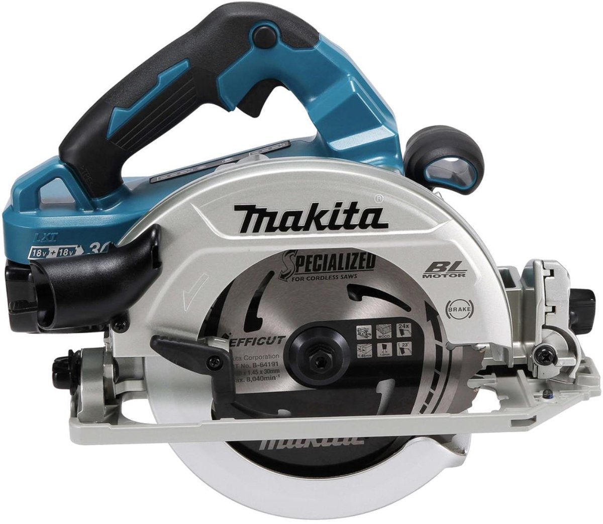 Batterie Makita handkreissäge lxt 18 v x 2 • 6 000 h min • 190 mm