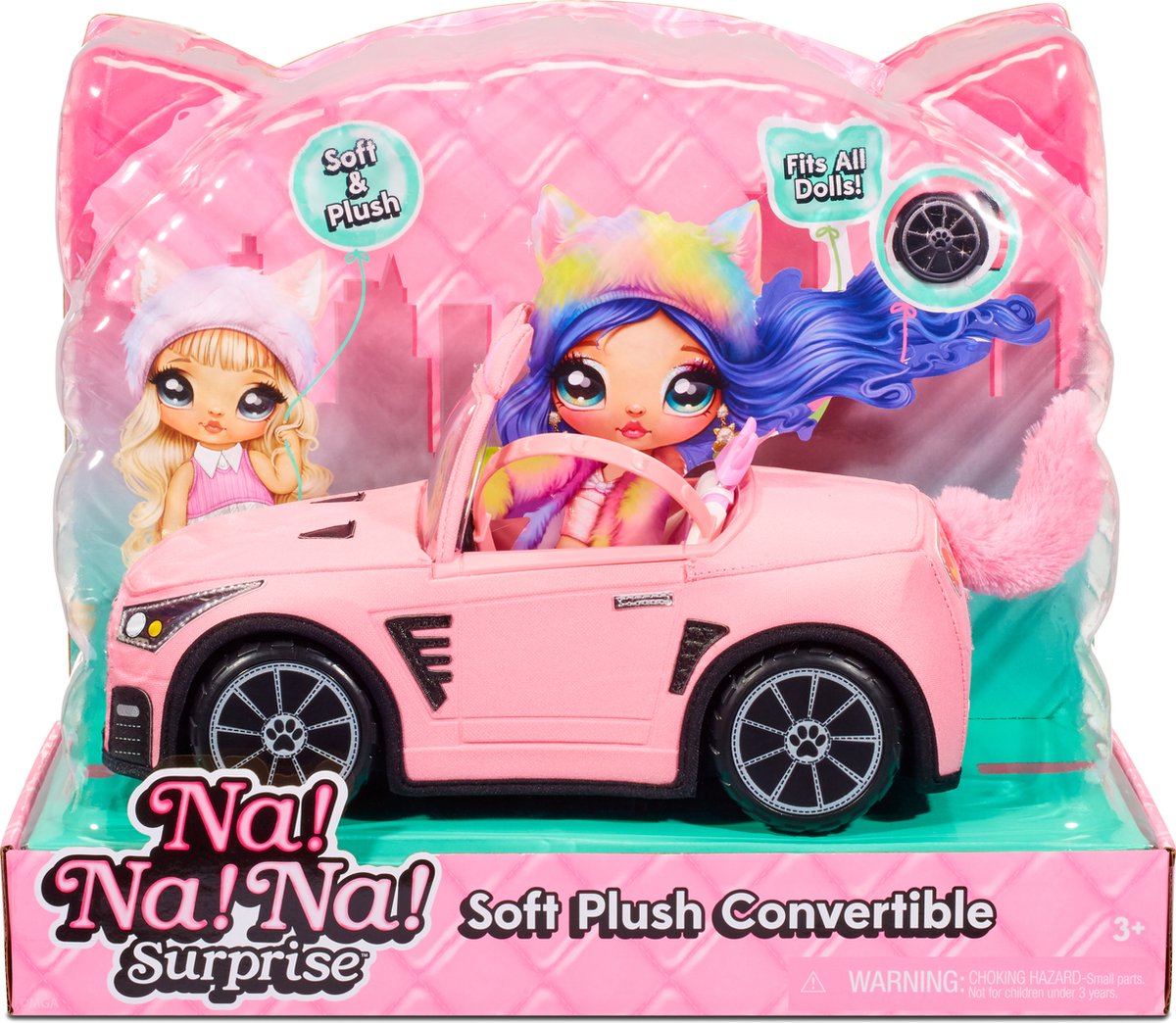 MGA Entertainment After! Après! Après! Convertible en peluche surprise