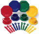 Ressources d'apprentissage vaisselle jouet-ensemble de jeu de rôle éducatif multicolore. - 3+