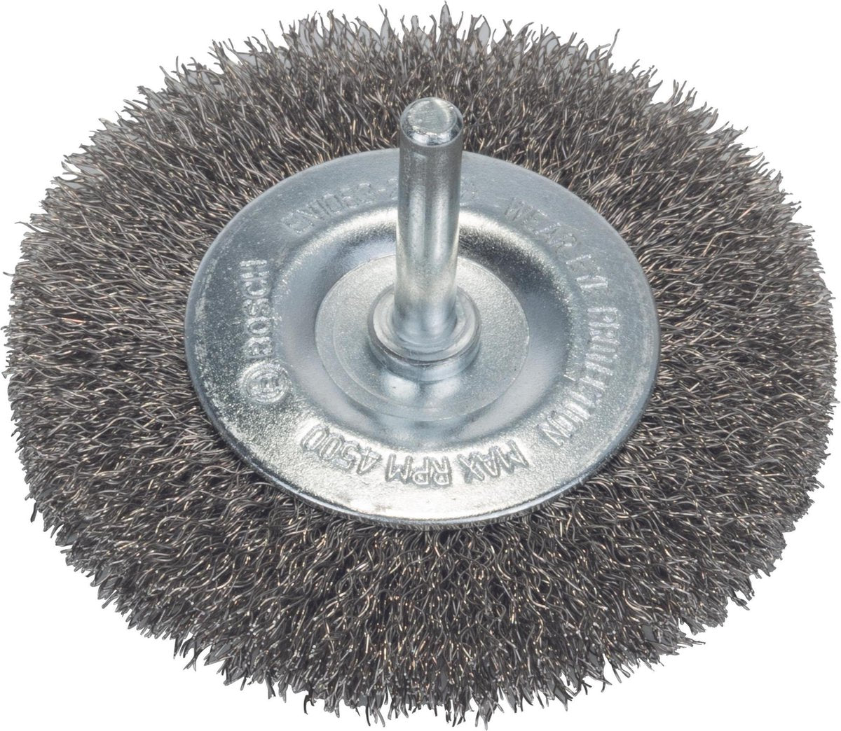 Brosse disque Bosch 6 mm 80 ondulée 0,2 inox
