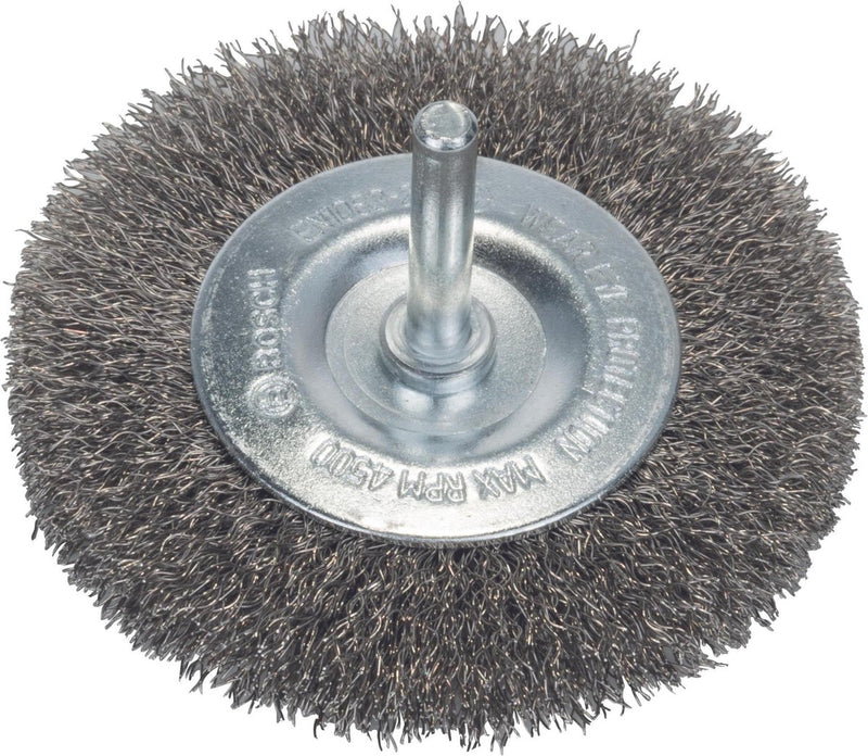 Brosse disque Bosch 6 mm 80 ondulée 0,2 inox