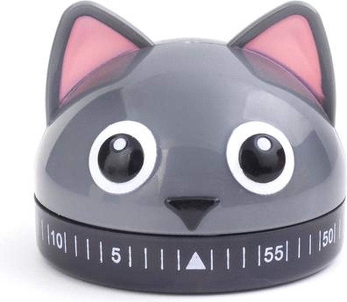 Minuteur de cuisine Kikkerland - en forme de chat - Minuterie de 60 minutes - Accessoires de cuisine