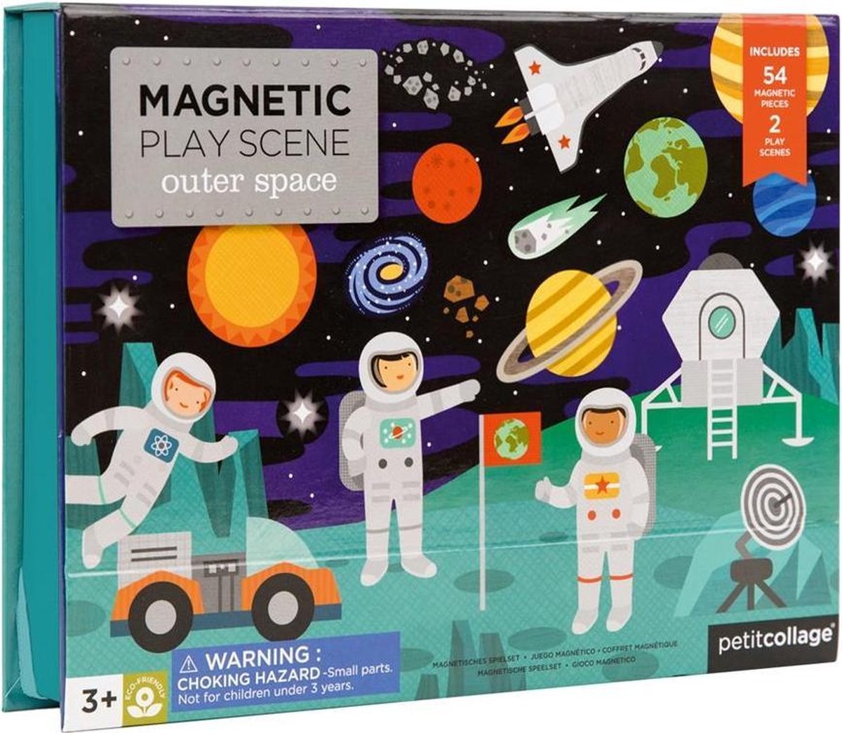 Espace de jeu magnétique Petit collage