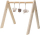 Jollein - jouets de gymnastique pour bébé - cintres pour jouets pour bébé - bois polyester - animaux