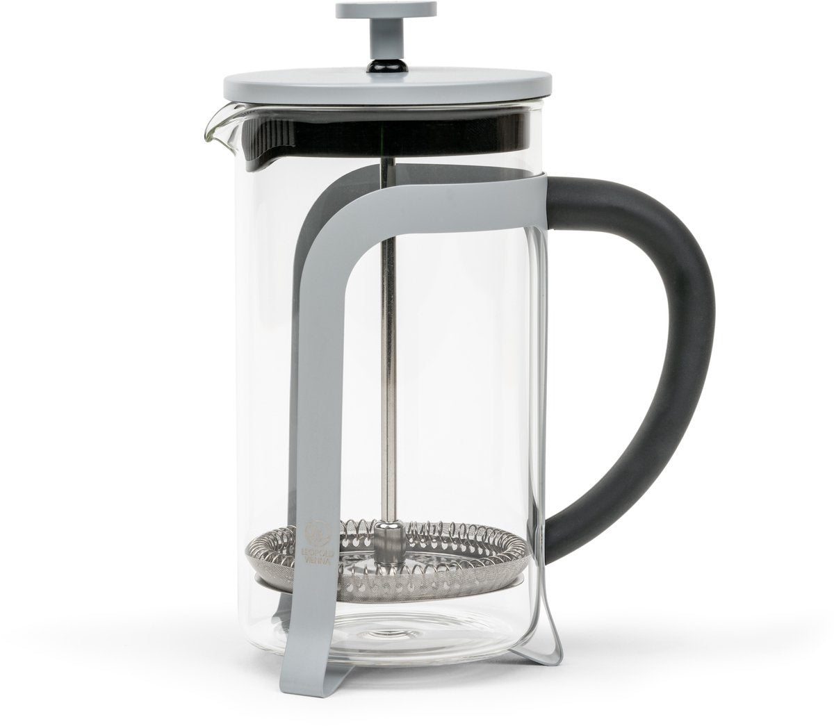 Léopold Vienne - cafetière-théière grise 600ml (5 tasses)