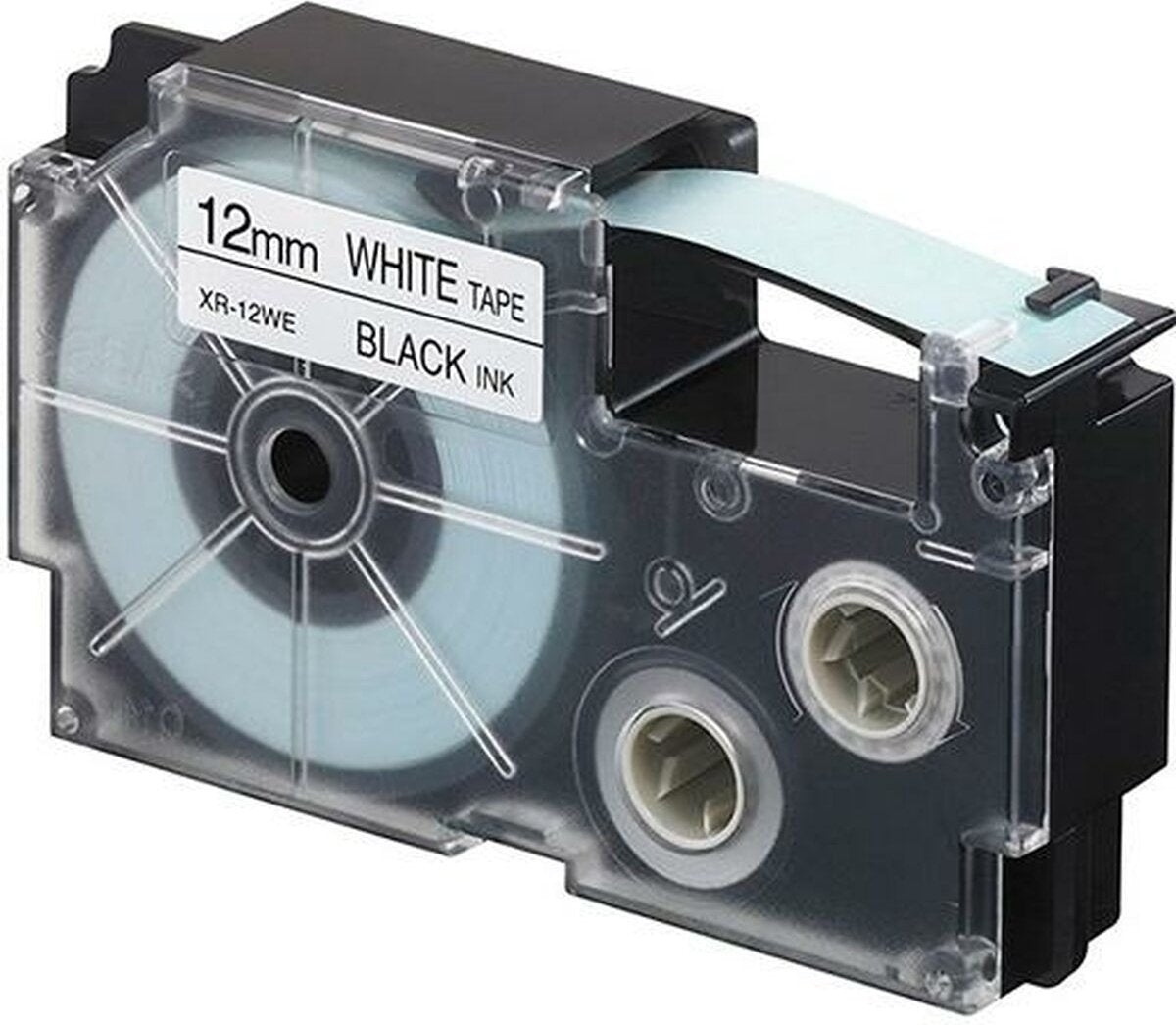 Ruban pour imprimante d'étiquettes Casio xr-12wes