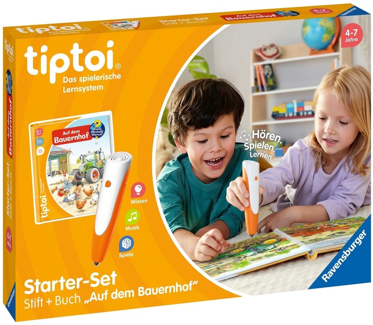 Tiptoi rav kit de démarrage broches et bauer 00114
