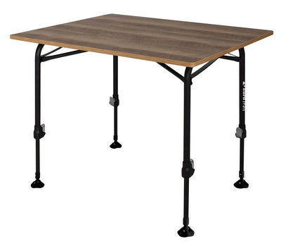 Table de camping Eurotrail Rochefort - grande - aspect bois