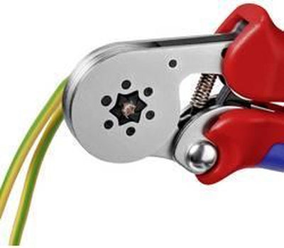 Pince à sertir auto-ajustable Imp Knipex pour embouts | avec entrée latérale - 975514