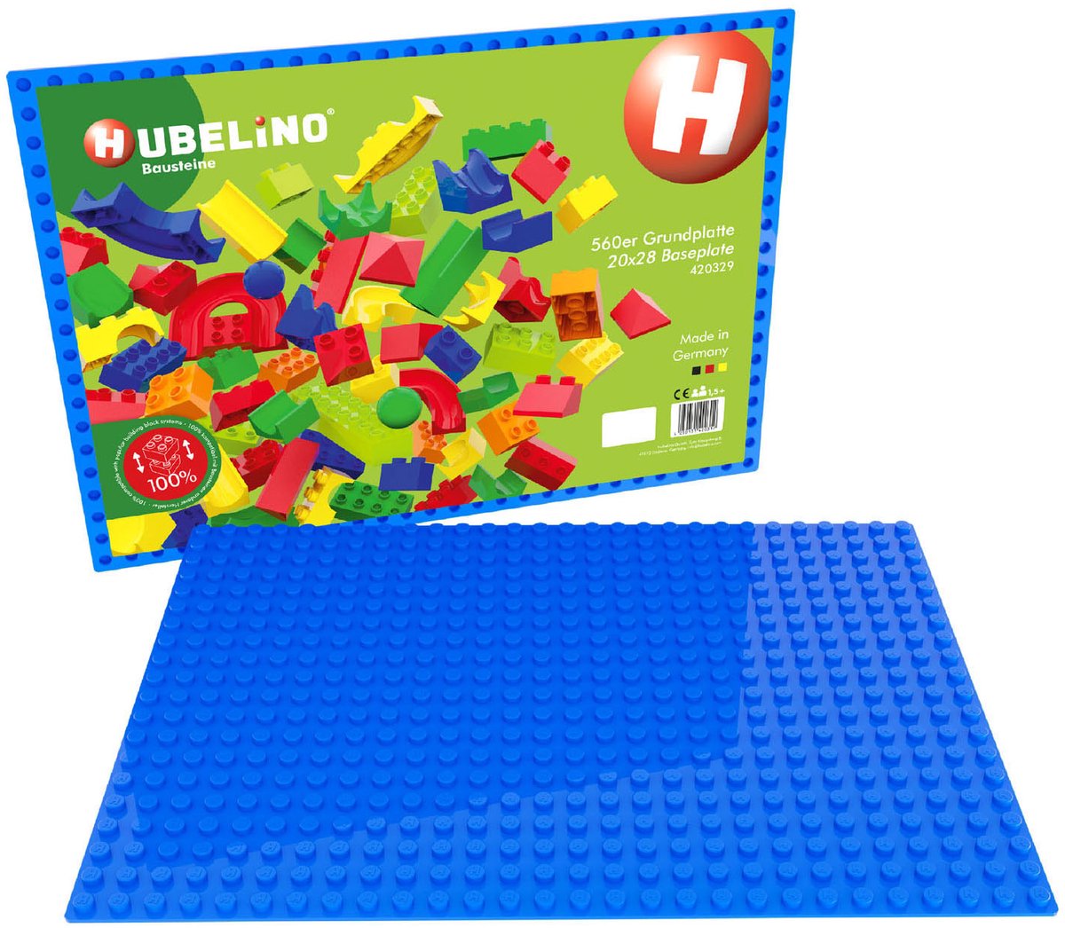 Hubelino Ground Plate Bleu, 560 goujons