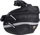 Sac à selle topak wp II M, noir, eau -pellent, polyester, adaptateur, 1,25L, QuickClick, réfléchissant, 152g