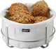 Corbeille à pain brunch Gefu - pliable - coton inox
