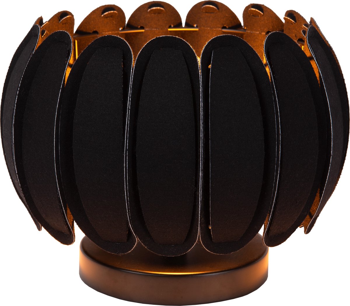Lucide Spencer - lampe de table - ø 30 cm - 1xe27 - noir