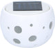 Lampe de jardin Grundig - change de couleur - LED - céramique - solaire - 10x7cm