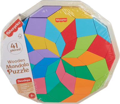 Mandala géométrique en bois Fisher-Price - puzzle