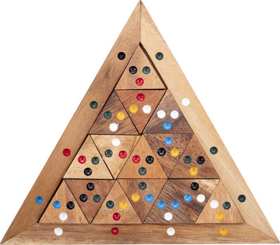 Trimatch de Longfield – jeu de réflexion en bois – jeu de puzzle logique – jeu de combinaison de couleurs – jeu de stratégie éducatif – cœur d'ange