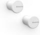 Brabantia mindset crochets à serviettes - 2 pièces - blanc frais minéral
