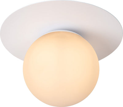 Lucide tricia - plafonnier (plafonnier) - ø 25 cm - 1xe27 - blanc