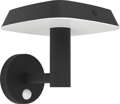 Applique d'extérieur solaire Eglo dreoli - énergie solaire - LED - 21 cm - noir et blanc