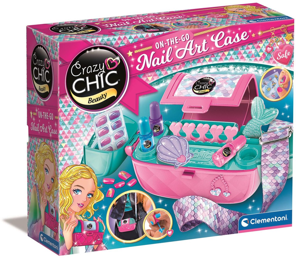 Coffret coffret ongles Clementoni