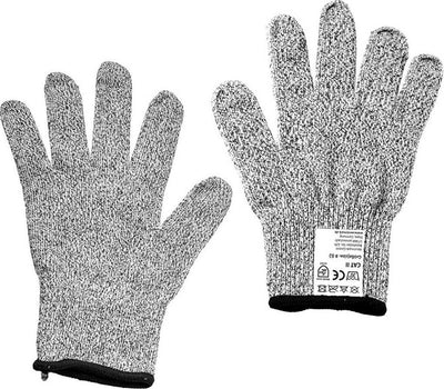 Gants de protection contre les coupures Westmark, 2 pièces, taille 8 (l), lavables à 30 °c, plastique polyester, anthracite, 10772270