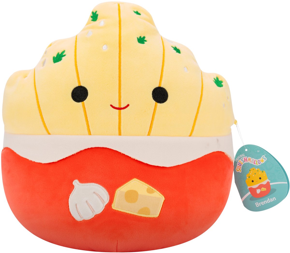 Peluche peluche Squishmallows - frites ail parmesan, 30cm