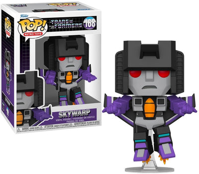 Funko-pop ! jouets rétro transformers skywarp #168 figurine en vinyle 9 cm