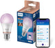 Philips smart Lighting - lampe - éclairage LED intelligent - lumière colorée et blanche - e27 - 100w - mat - wi-fi