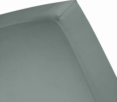 Cendrillon - drap-housse - jusqu'à 25 cm de hauteur de matelas - jersey - 80 90x200 cm - vert