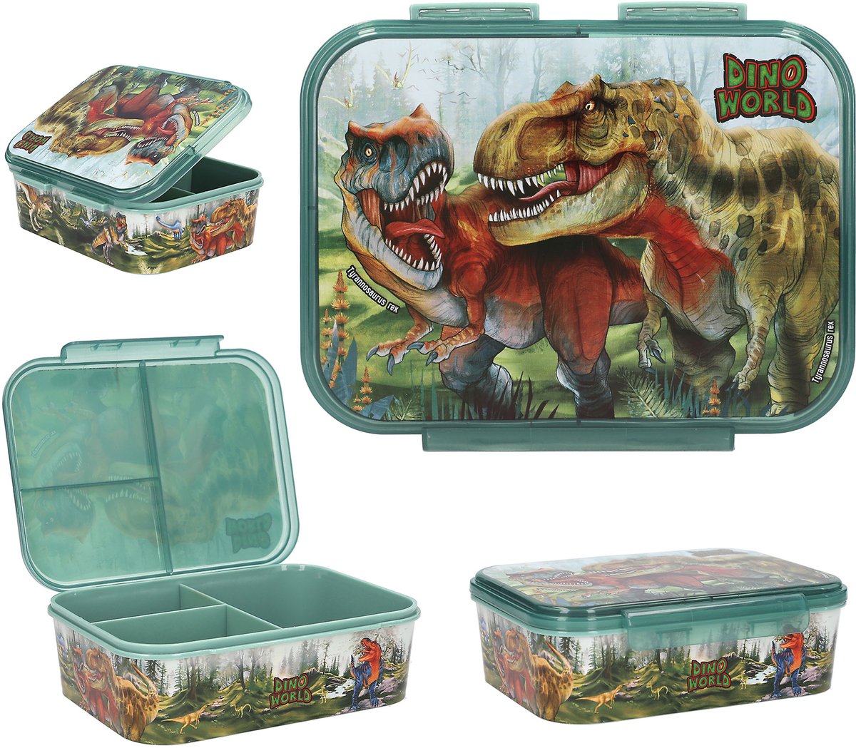 Depesche - boîte à lunch du monde des dinosaures - bouchée