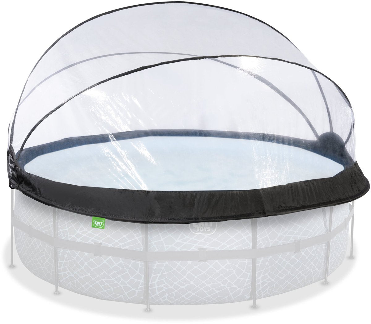 Exit toys exit auvent de piscine eco ø427cm - dôme de piscine - universel - accessoire de piscine - résistant aux intempéries