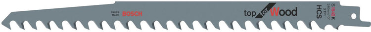 Bosch accessoires lame de scie alternative s 1542 k dessus pour bois 2 pièces - 2608650681