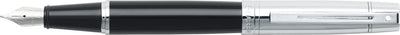 Stylo plume Sheaffer-300 e9314-m-corps noir capuchon chromé chromé-sf-e0931453