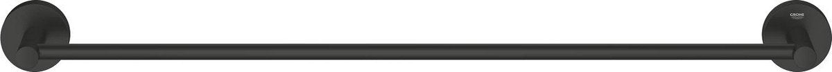 Porte-serviettes Grohe quickfix start - 654 mm - noir mat