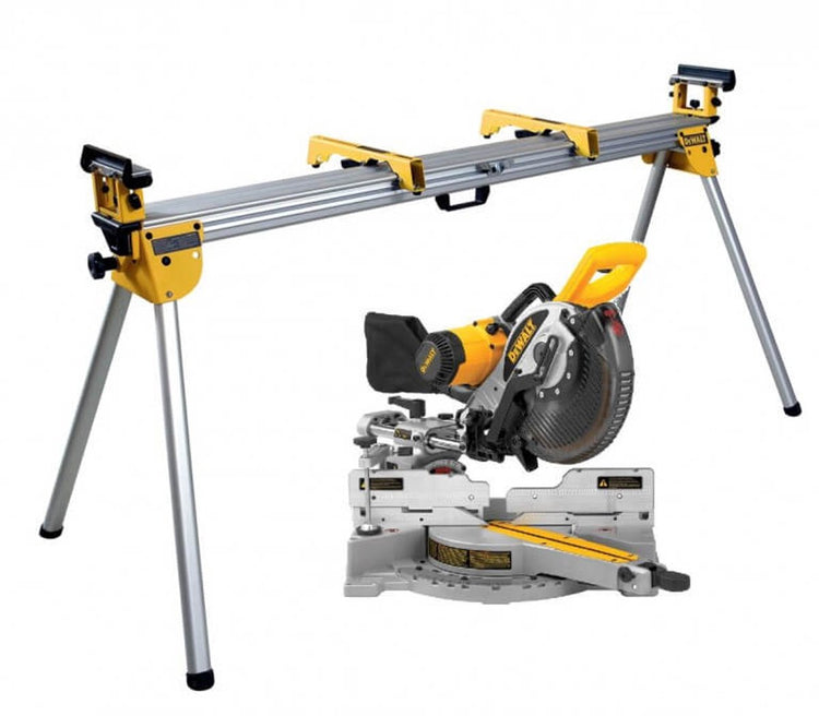 Scie à tronçonner et à onglet Dewalt dws780kit | + socle de7023 - dws780kit