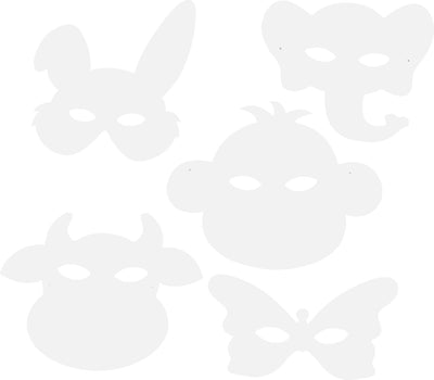 Craft Masks Dieren, 16e.