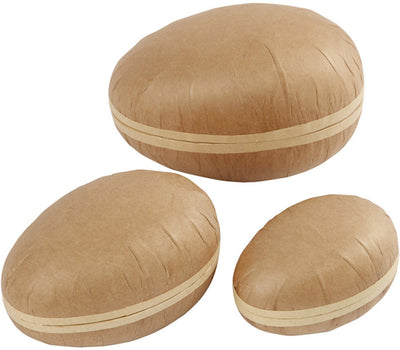 Creativ company œuf en deux parties, l: 12+15+18 cm, 3 pièces 1 boîte