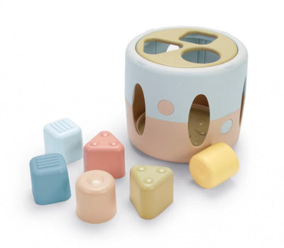 Trieur de formes bio Dantoy – jouets éducatifs durables – en bioplastique – à partir de 10 mois