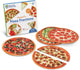 Ressources d'apprentissage fractions de pizza magnétiques - 6+